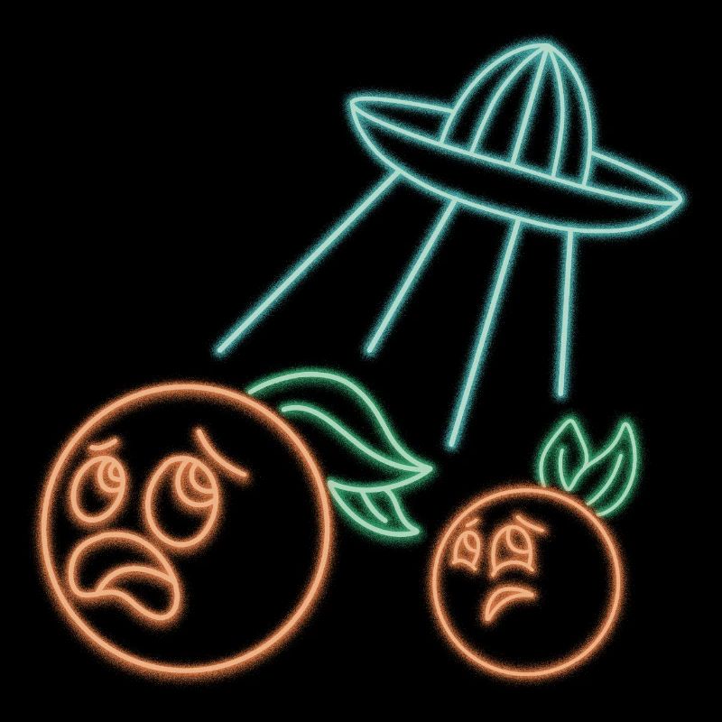 Orange juicer Ufo