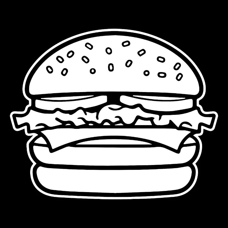 hamburgers, restauration rapide, barbecues, cheeseburgers