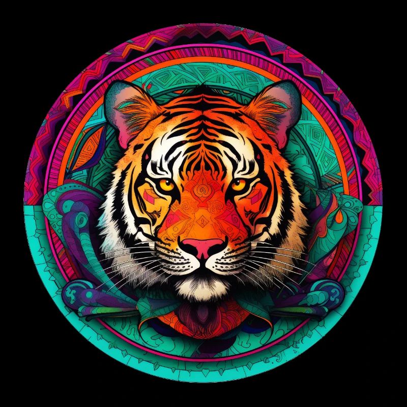 Tiger Mandala Harmony