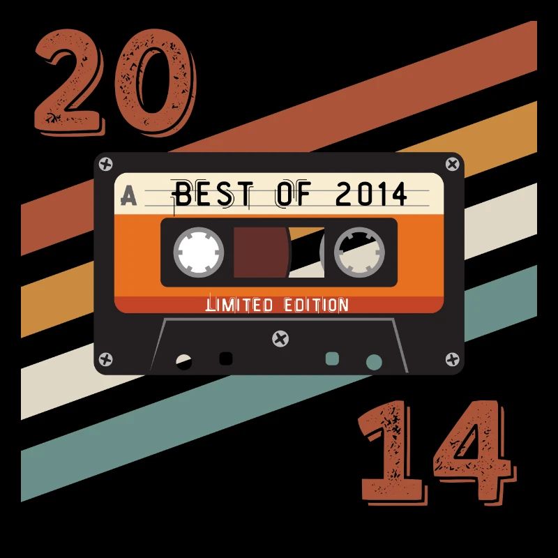 2014 retro vintage anniversary