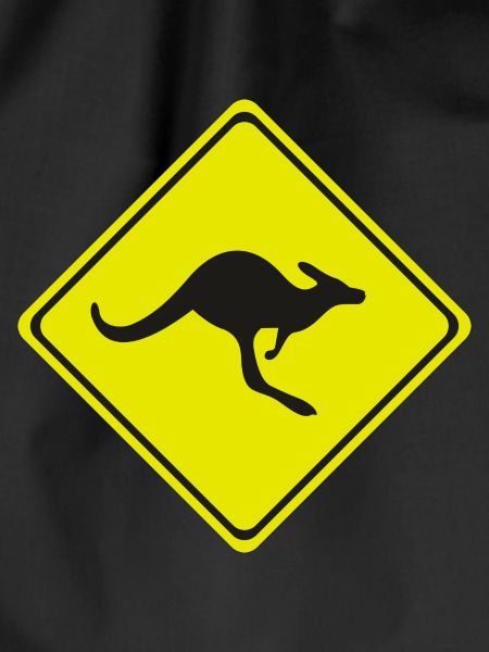 kangaroo crossing