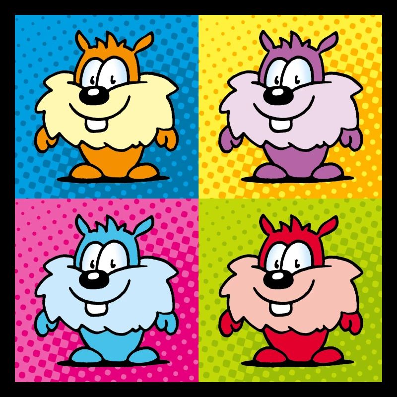 Popart-Hamster like Andy