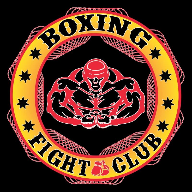 Boxing Fight Club Design