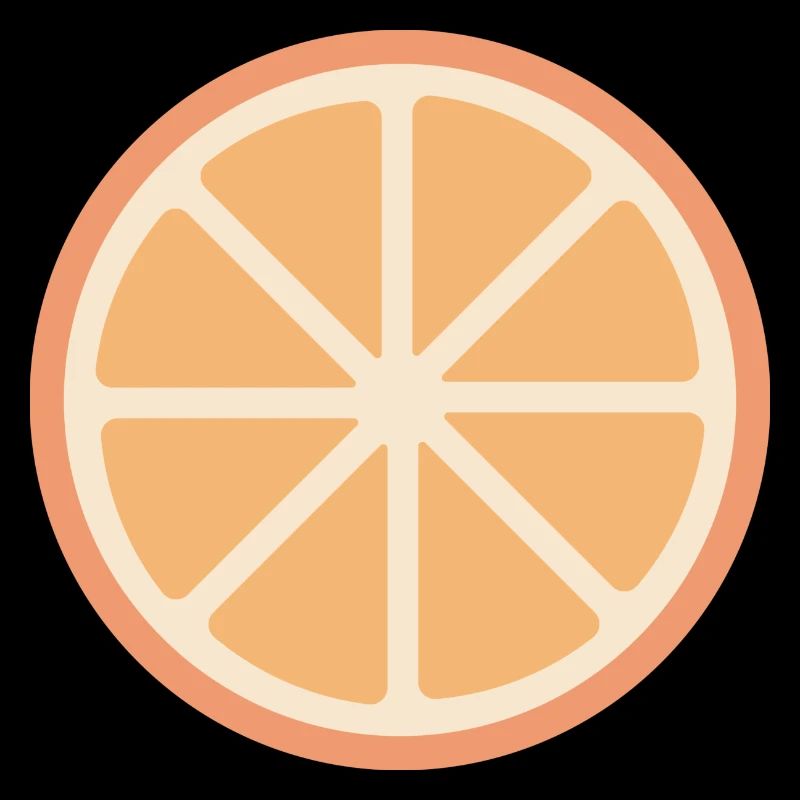 aufgeschnittene Orange