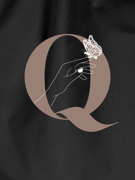 Letter Q Magic butterfly