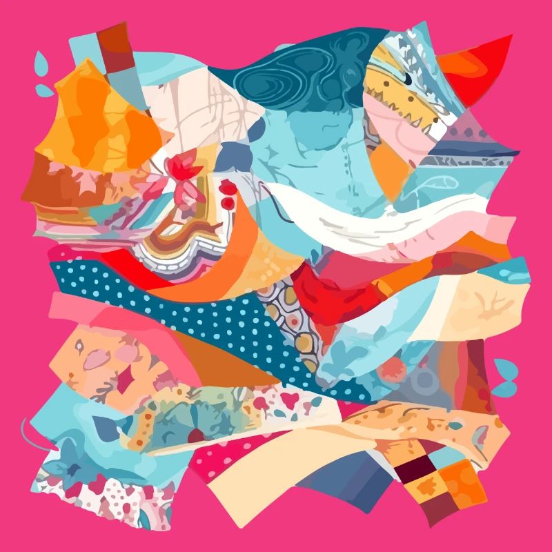 Fabric patchwork n°3