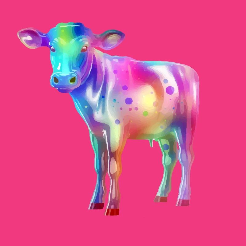 Exa la vache multicolore