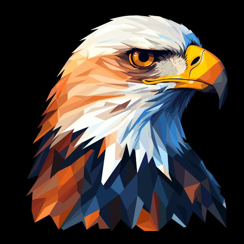 Bald eagle portrait for eagle fans