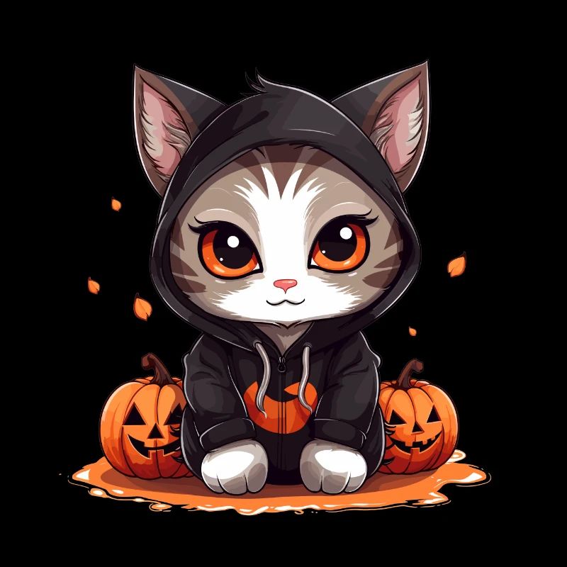 Chat d’Halloween