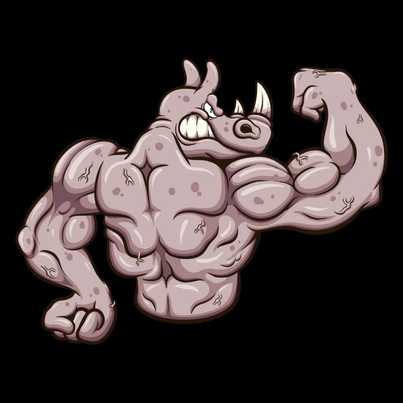 Starkes Nashorn