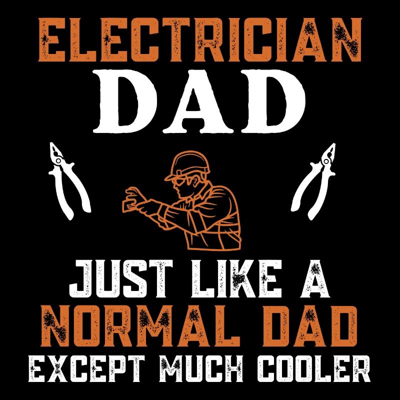 Elektriker-Papa wie ein normaler Papa