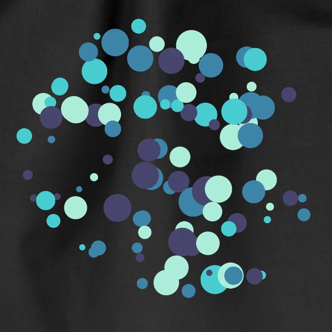 abstract circles pattern