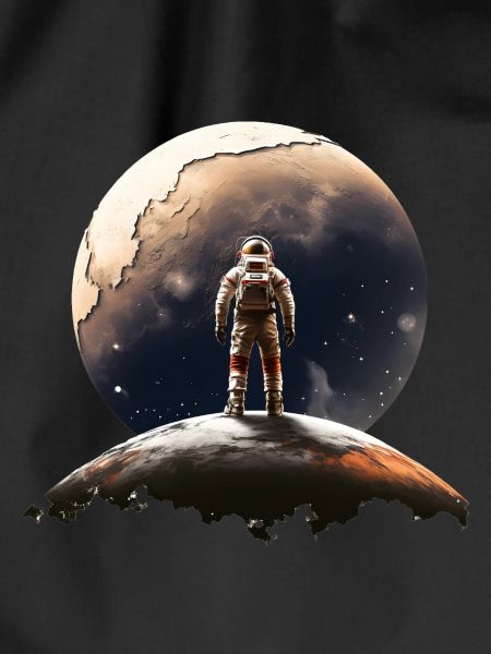 Grandiose Universe: Contemplative Astronaut