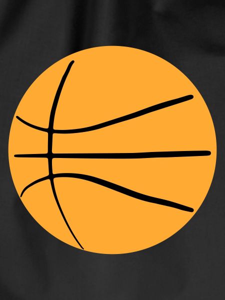 Abstract Basketball Design