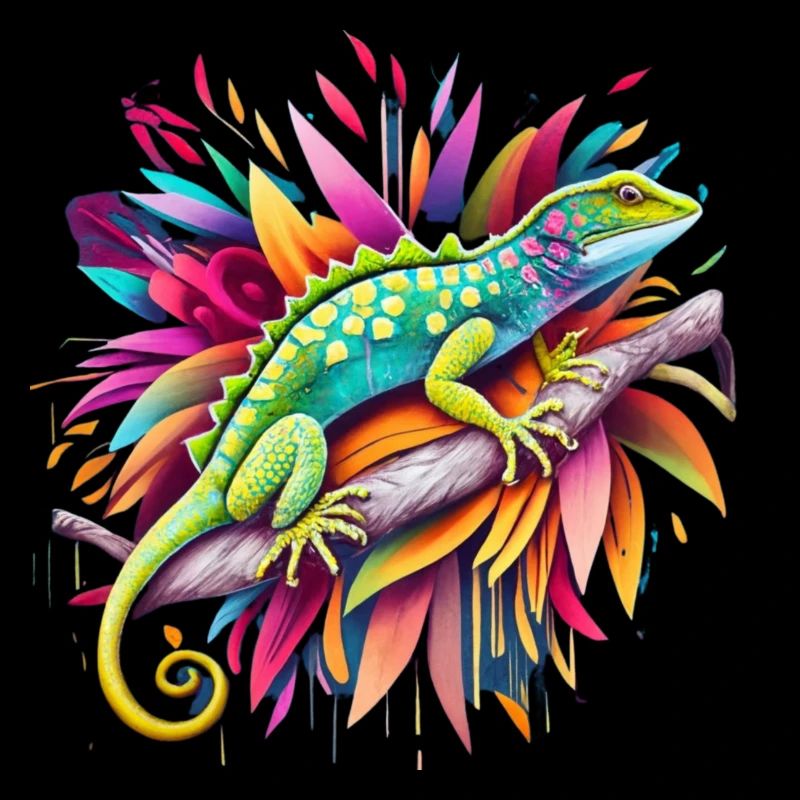 vibrant Lizard