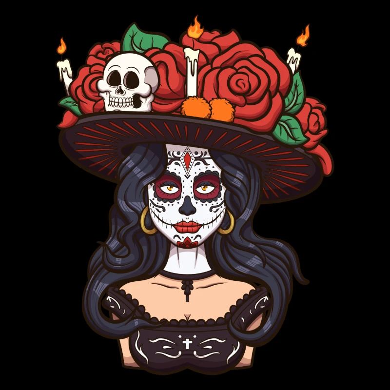 Sugar Skull Mädchen