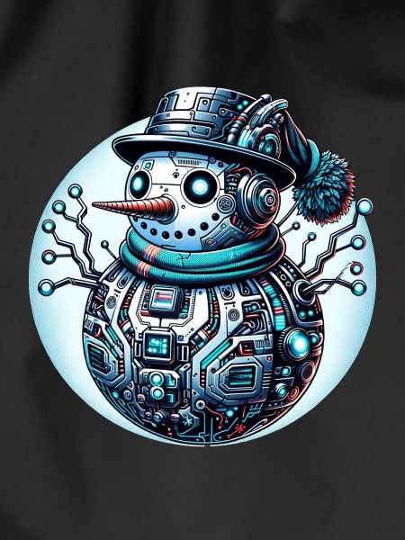 Cyberpunk Schneemann