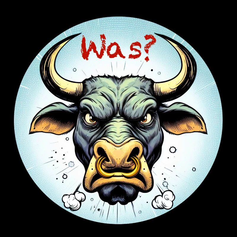 Wütender Stier