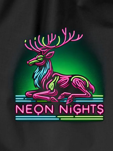 Neon Nights Reindeer