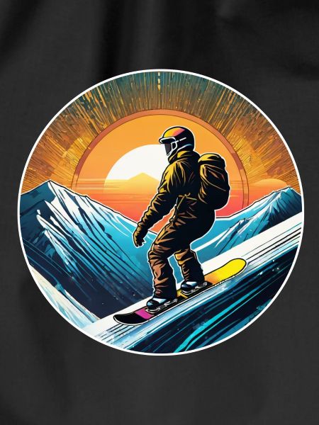 Snowboarding, snow and skiing