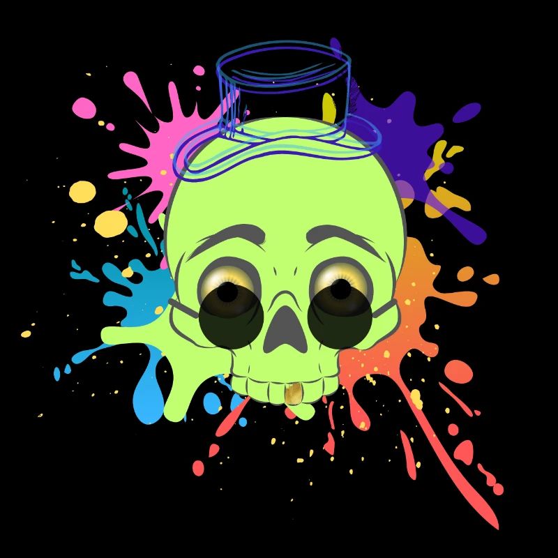 Splash-Schädel