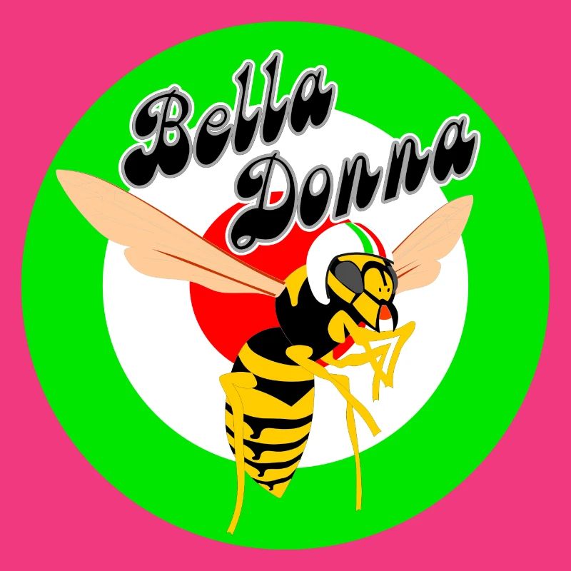 Guêpe Mod Cible Cocarde Verte Bella Donna