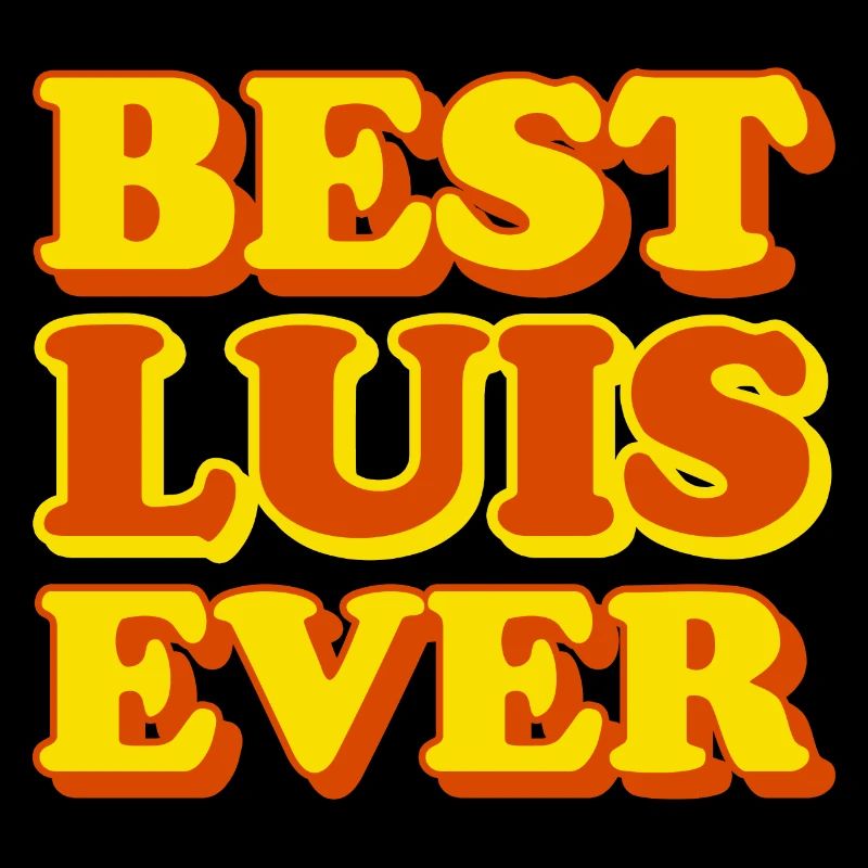 Lustiges Geschenk mit Vornamen Luis