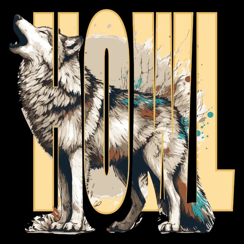 Loup hurlant