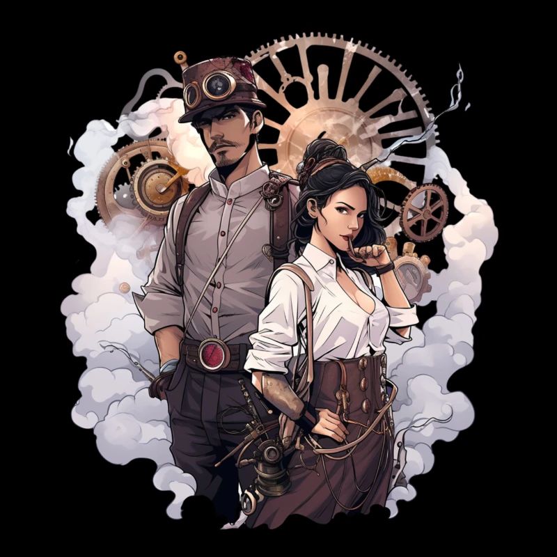 Steampunk Couple