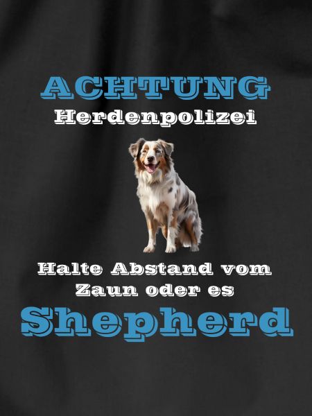 Australian Shepherd - Herd Police