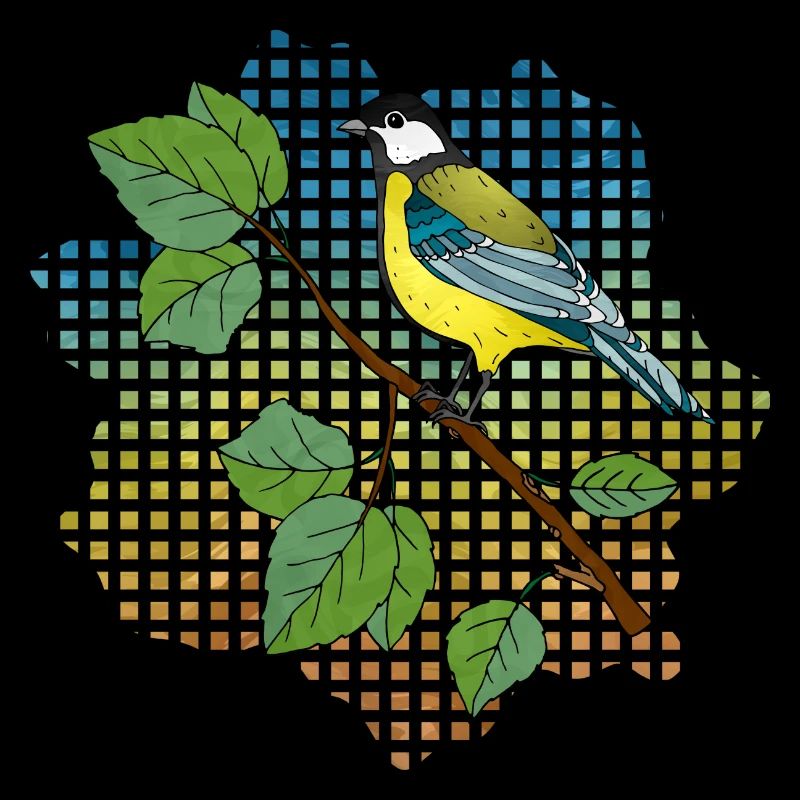 Oiseau coloré