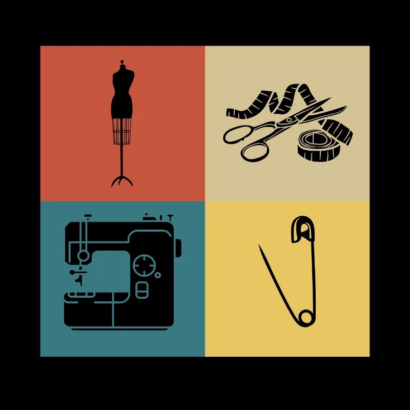 Retro Vintage Sewing