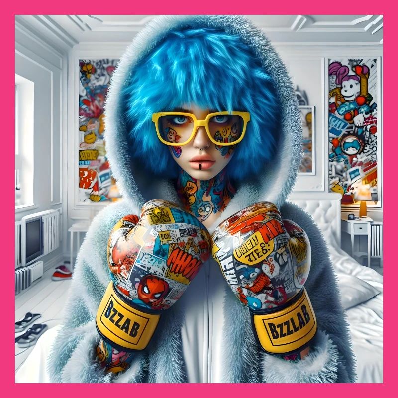 Pop Comic Boxing