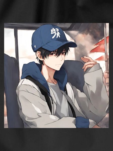 Geek boy anime