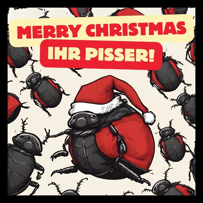 Merry Christmas - Weihnachtskäfer