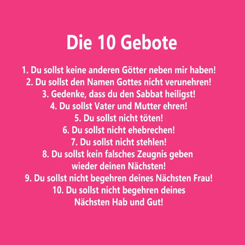 10 Commandments