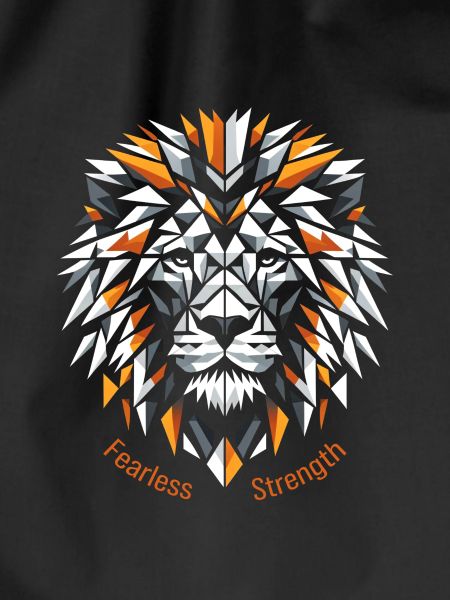 Geometric Lion Strength