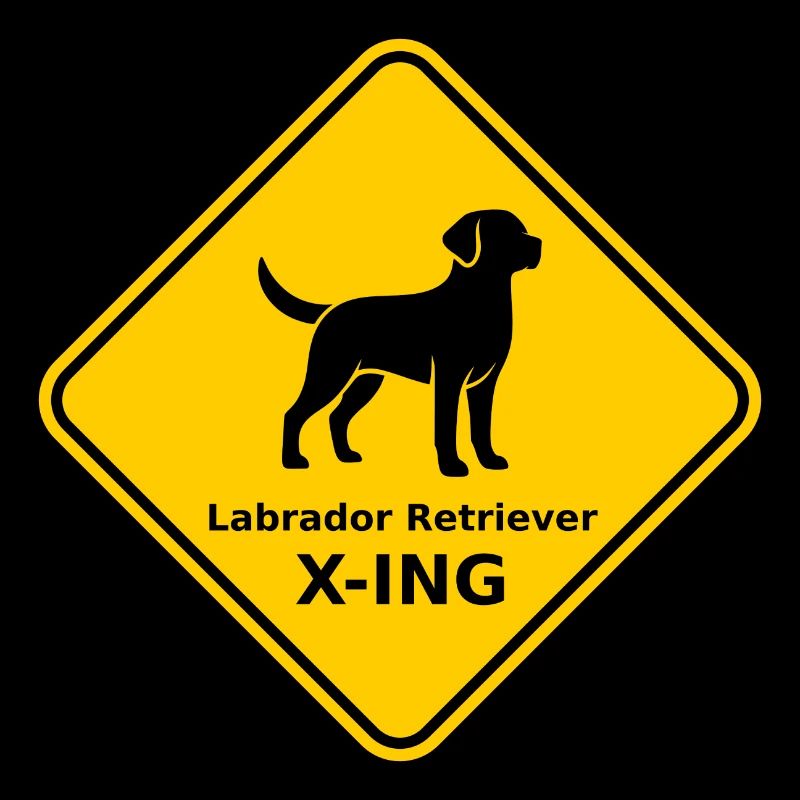 Shield "Labrador Retriever X-ING"