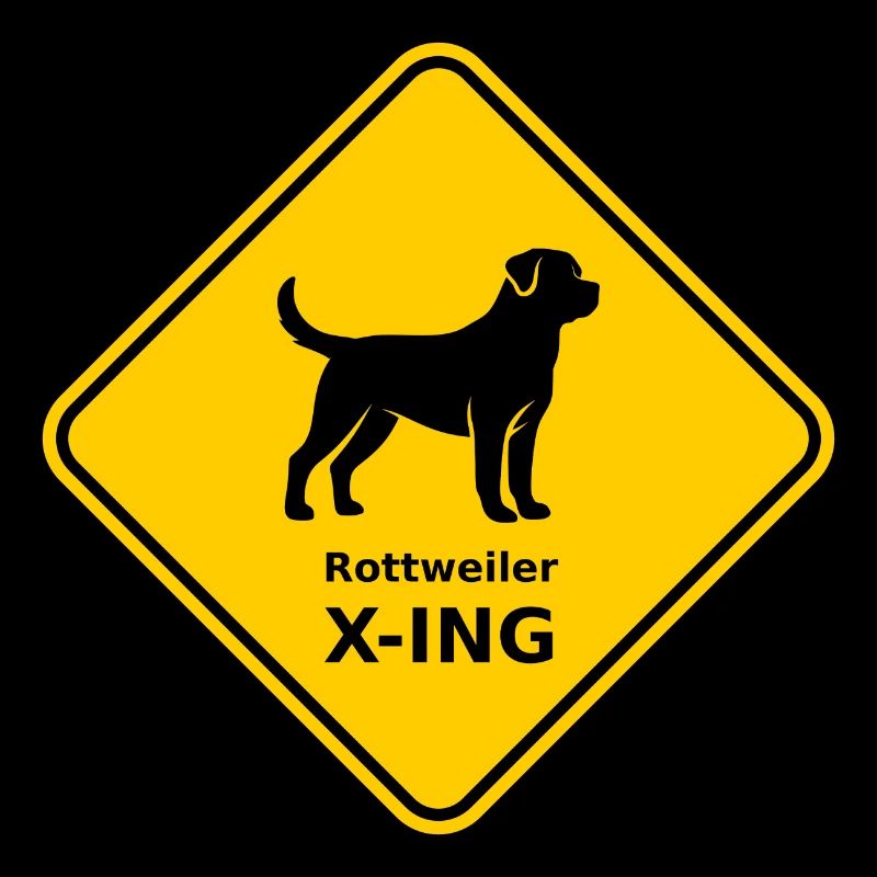 Sign "Rottweiler X-ING"