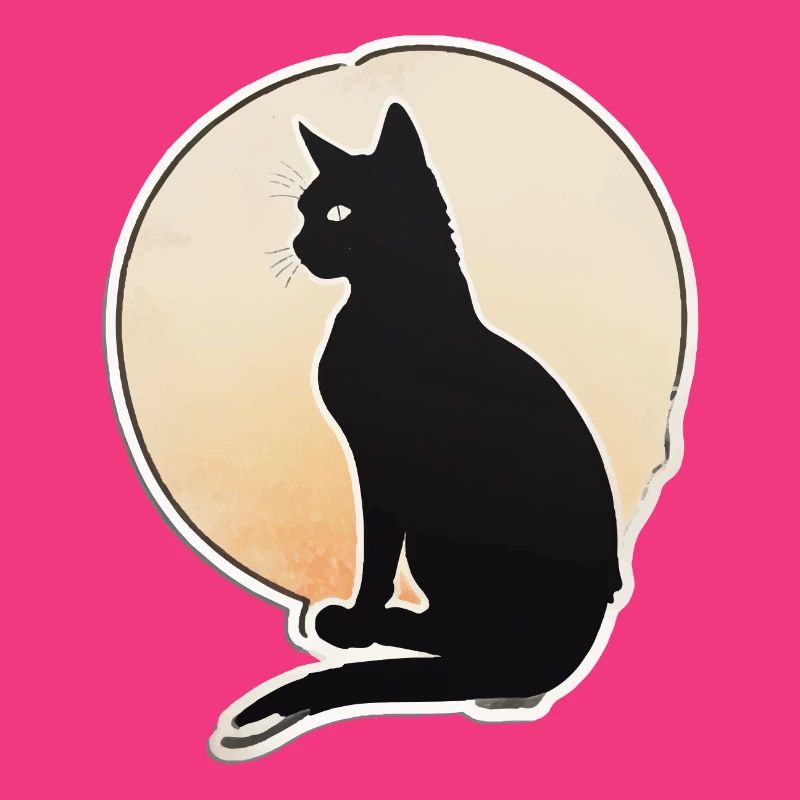 Silhouette de chat