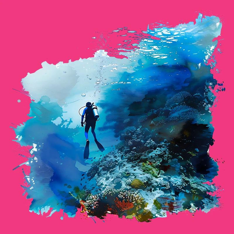 Weightless gliding while diving