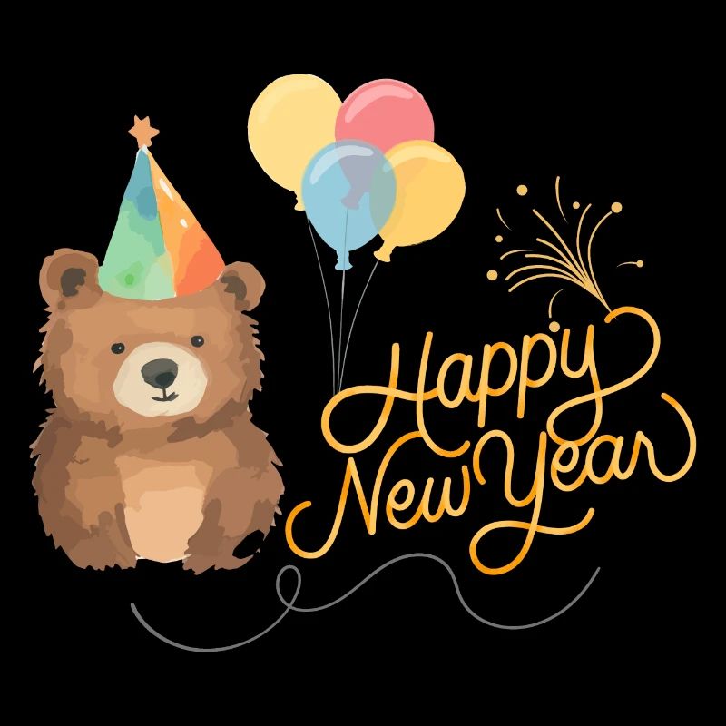 Happy New Year Bear