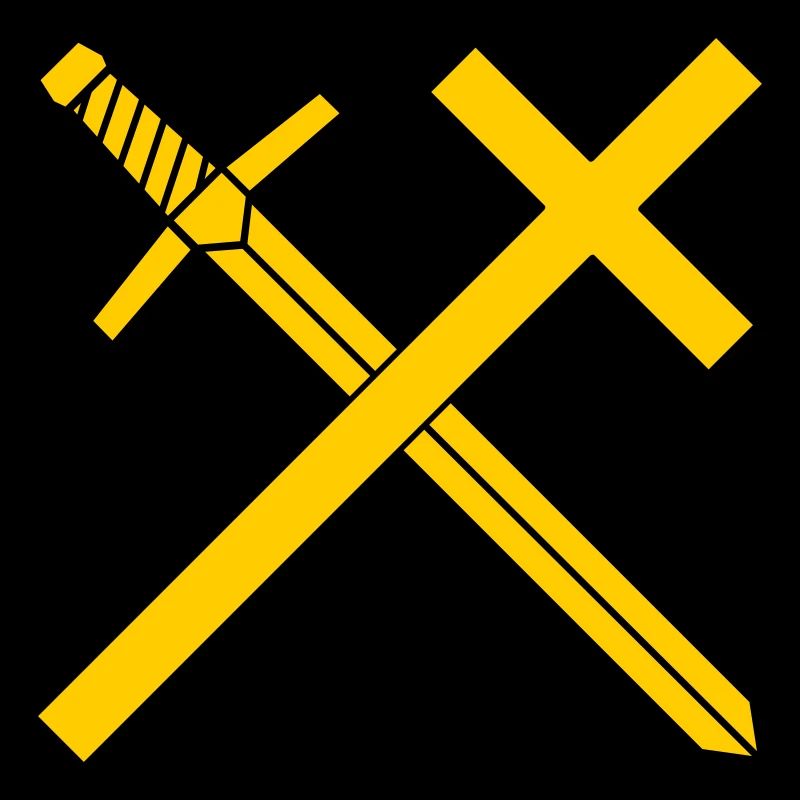 Cross and sword