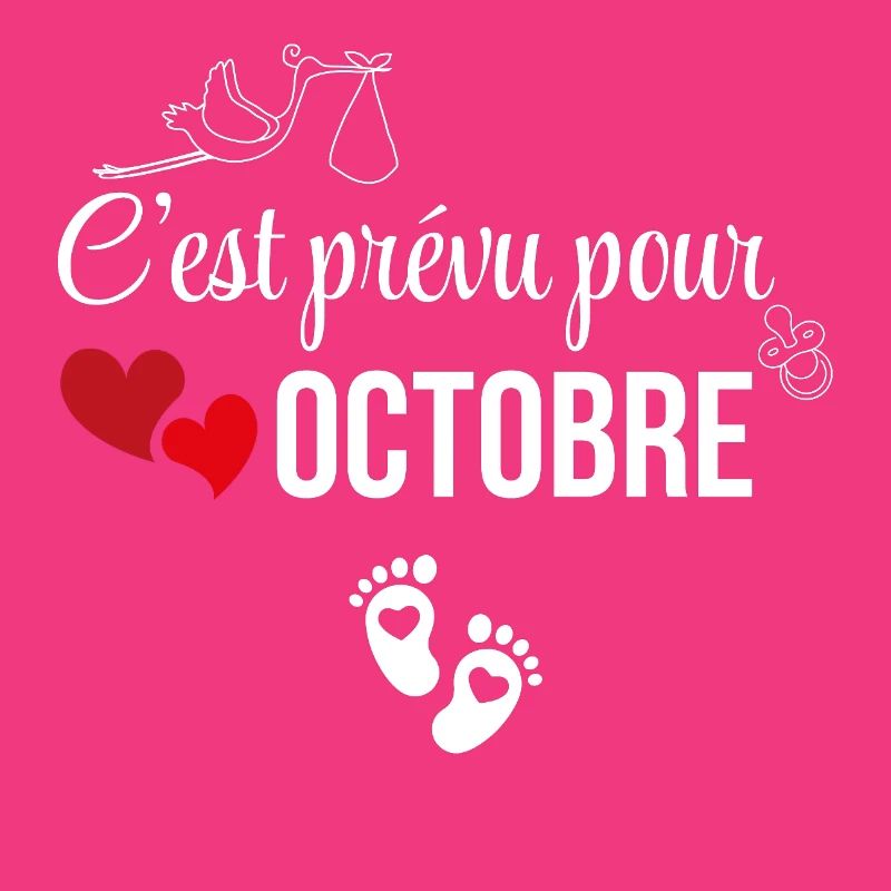 C’est prévu pour octobre - annonce de grossesse