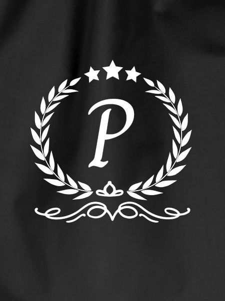 Letter p crown