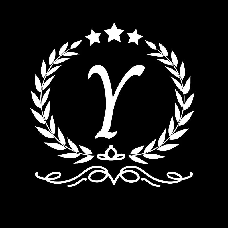 Letter y crown