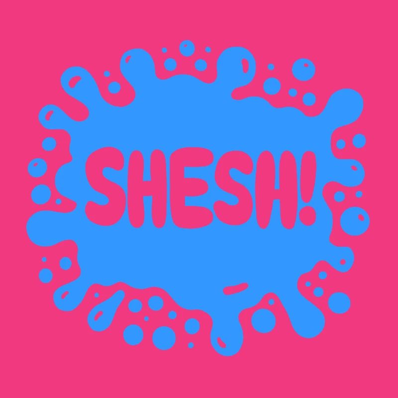 SCHEISSE! Blue Splat - Gen Alpha Phrase