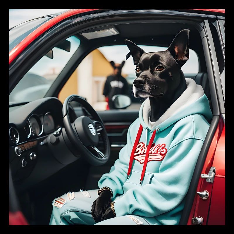 Hund im Auto