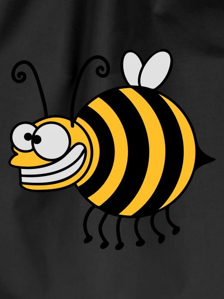 Funny thickness crazy bee