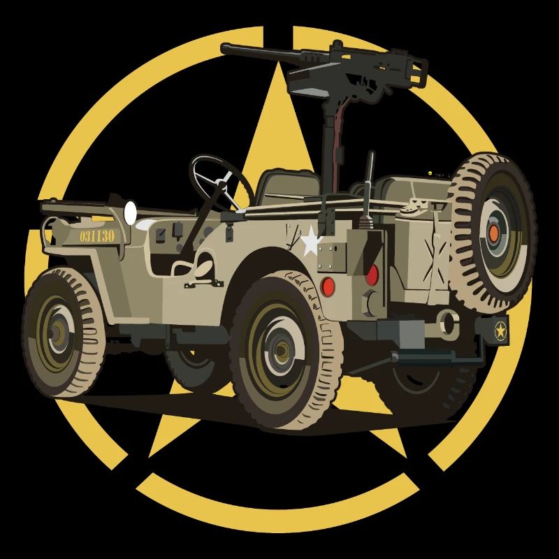 Offroad-Militärfahrzeug